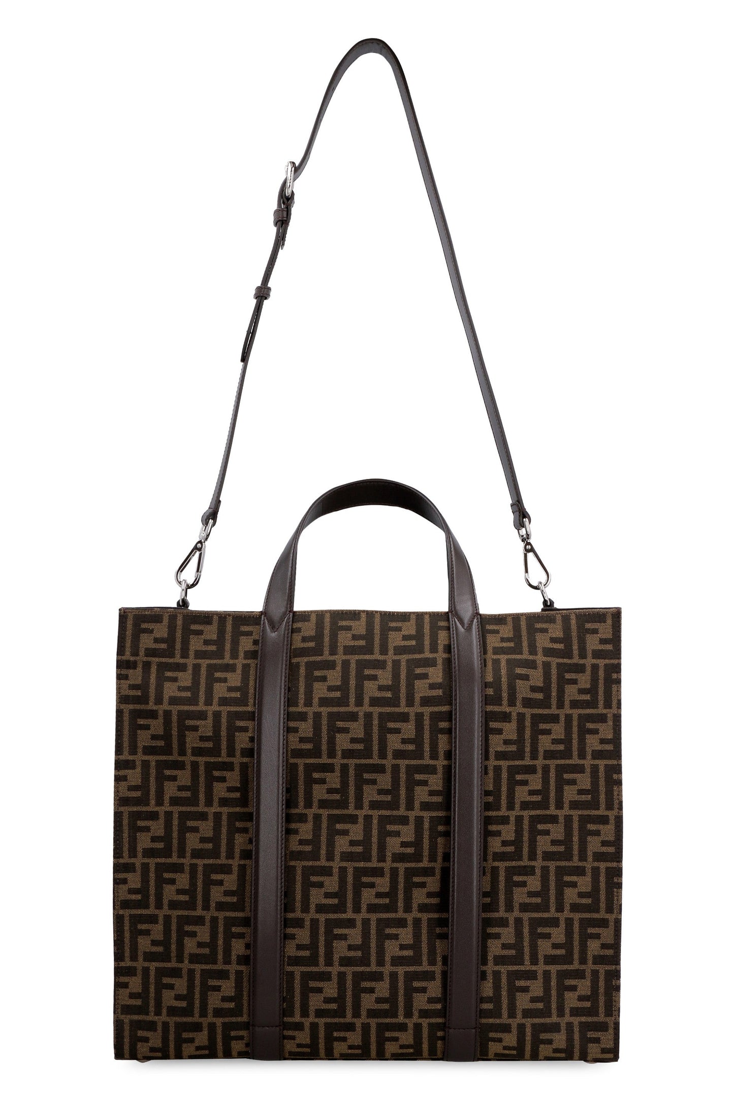 JACQUARD FABRIC TOTE