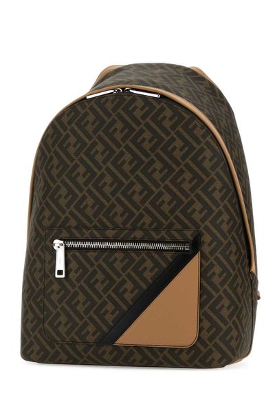 MEDIUM FENDI DIAGONAL CHIODO BACKPACK