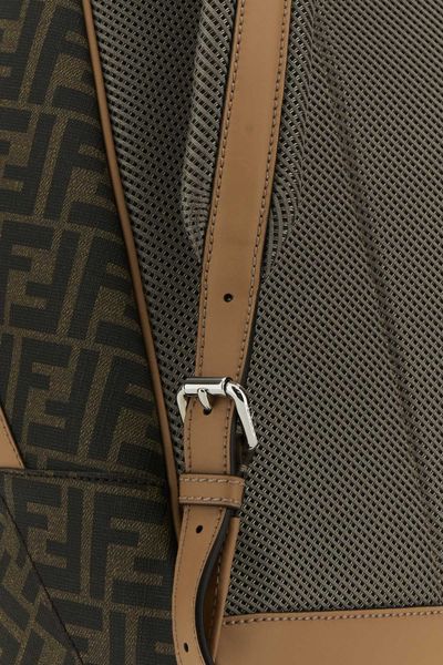 MEDIUM FENDI DIAGONAL CHIODO BACKPACK