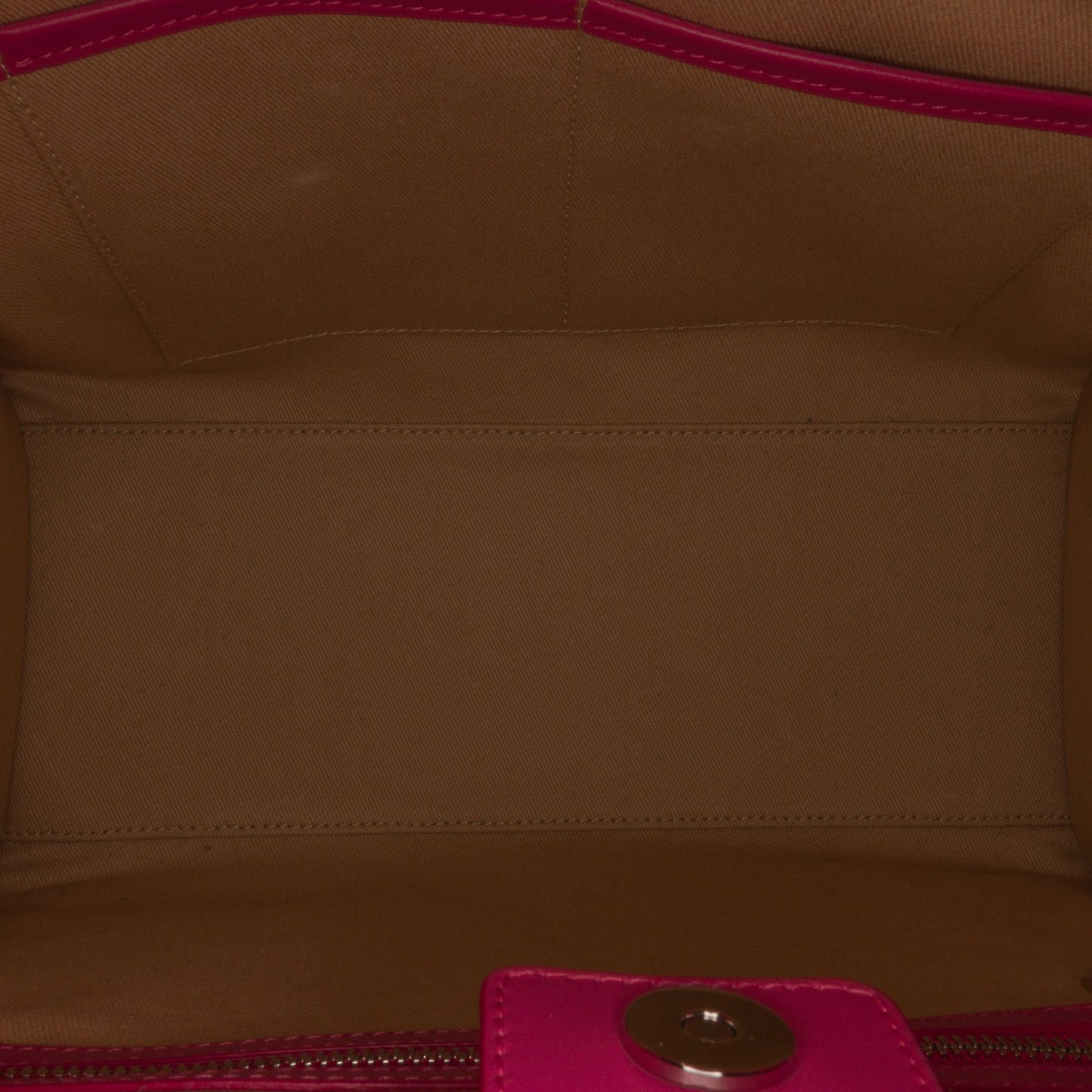 Pink Dolce&Gabbana Logo Plaque Shopper Tote Satchel