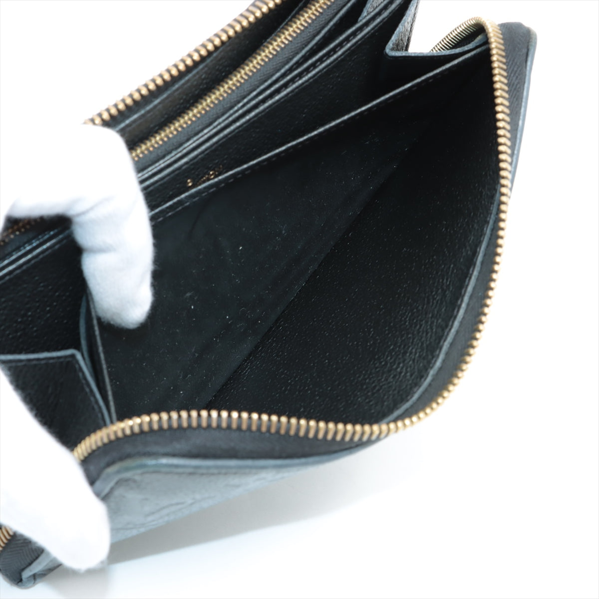 Louis Vuitton Monogram Empreinte Zippy Wallet