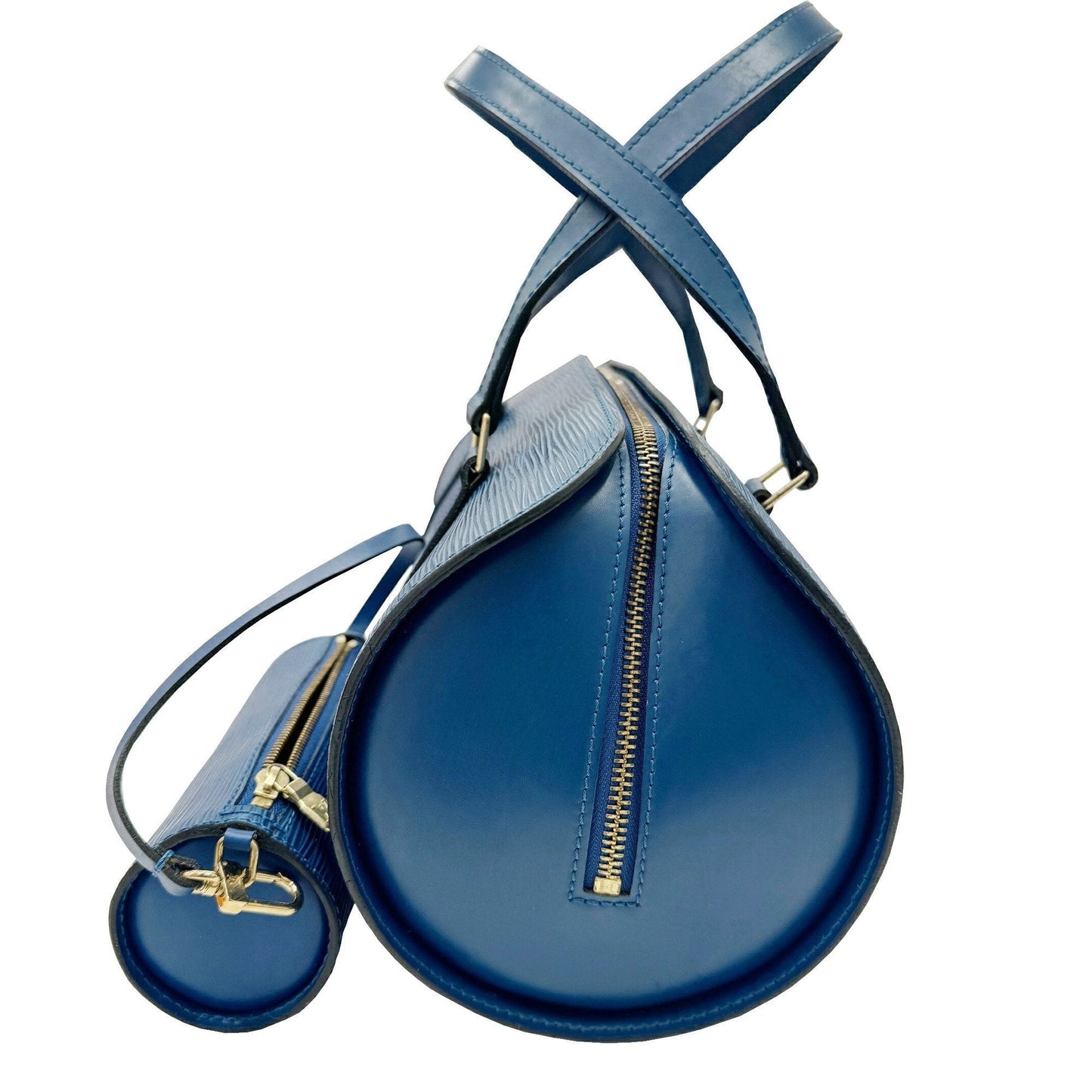 Louis Vuitton Soufflot  Leather Tote Bag ()
