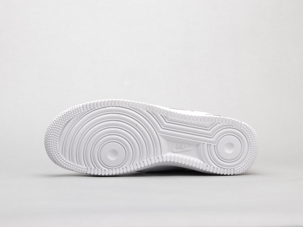 GLM - AF1 White and black low gang