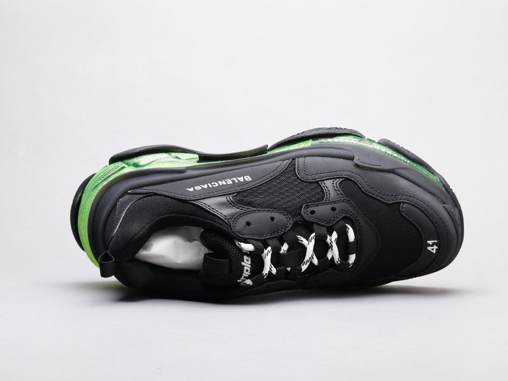 GLM - Bla Triple S Black Green Sneaker