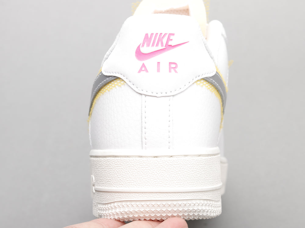 GLM - AF1 Silver Yellow Low Top