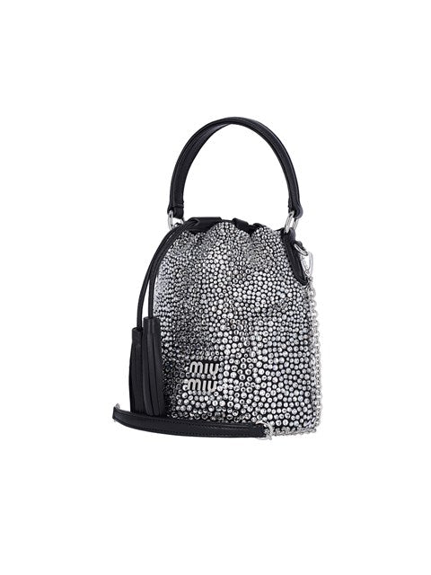 Miu Miu Women Crystal Bucket Bag