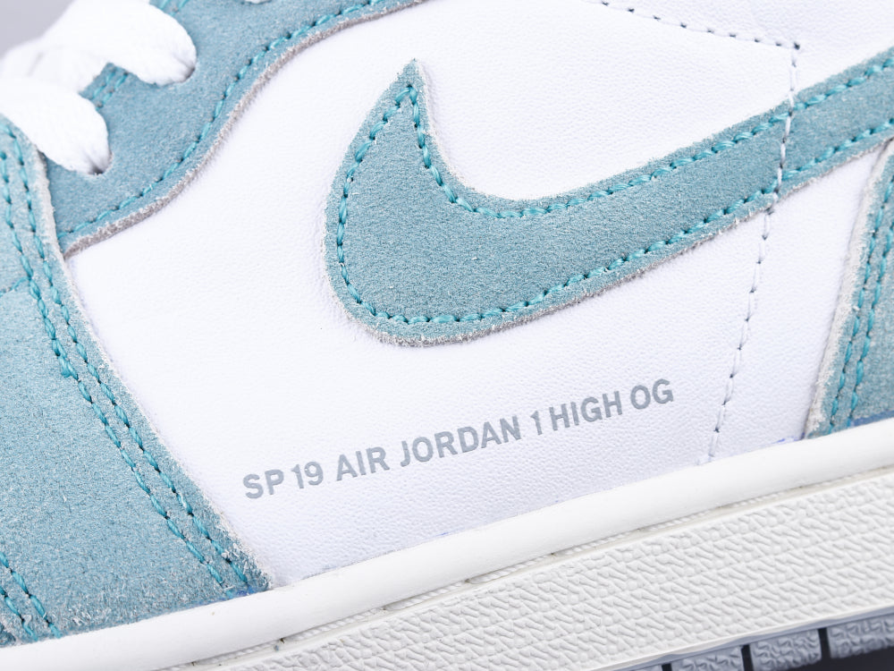 GLM - AJ1 Green Suede Tiffany