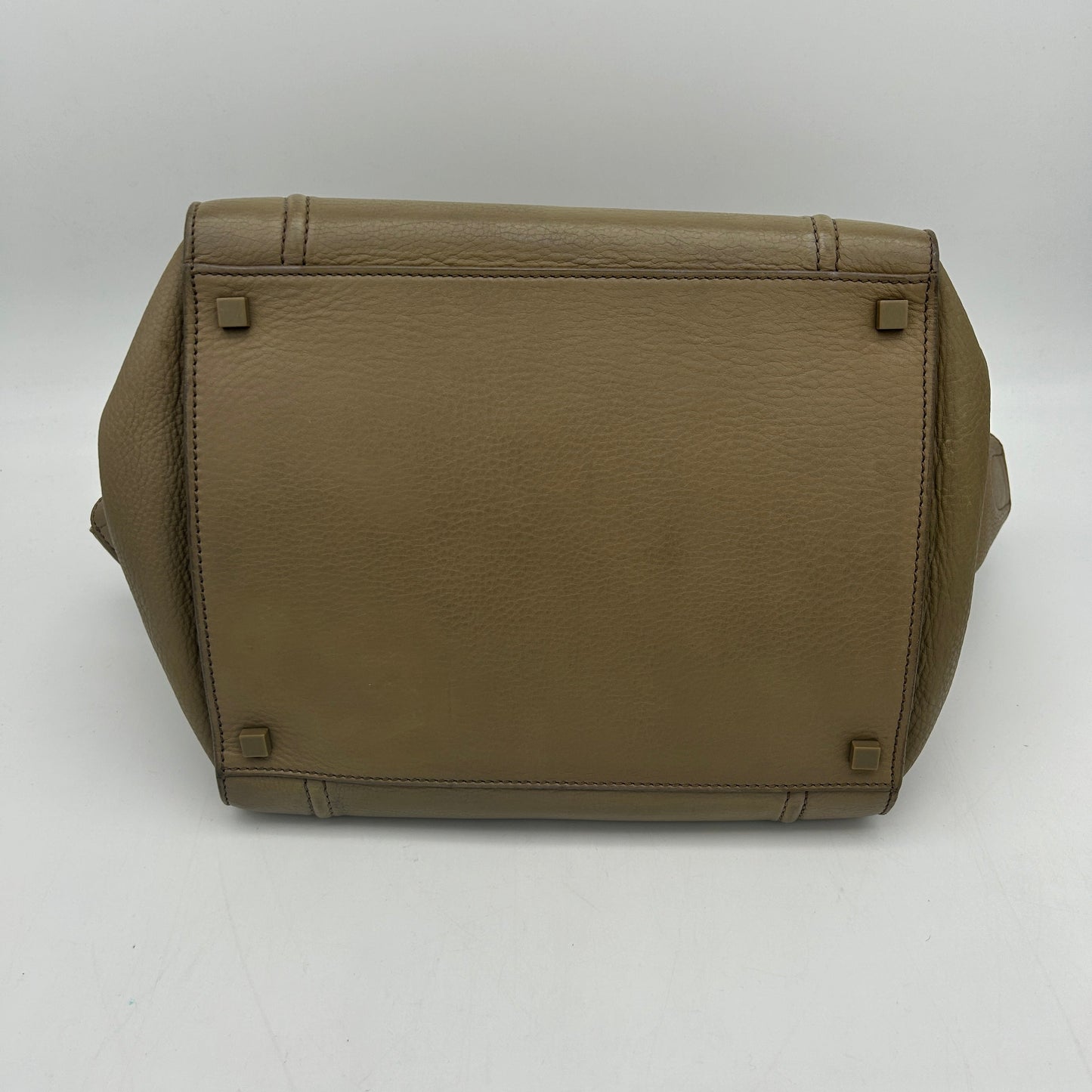 Celine Phantom Luggage Camel Supple Calfskin Leather Tote Bag Small