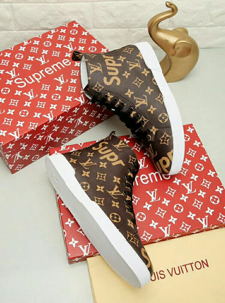 GLM - LUV Stellar Trainer Boot Brown S Sneaker