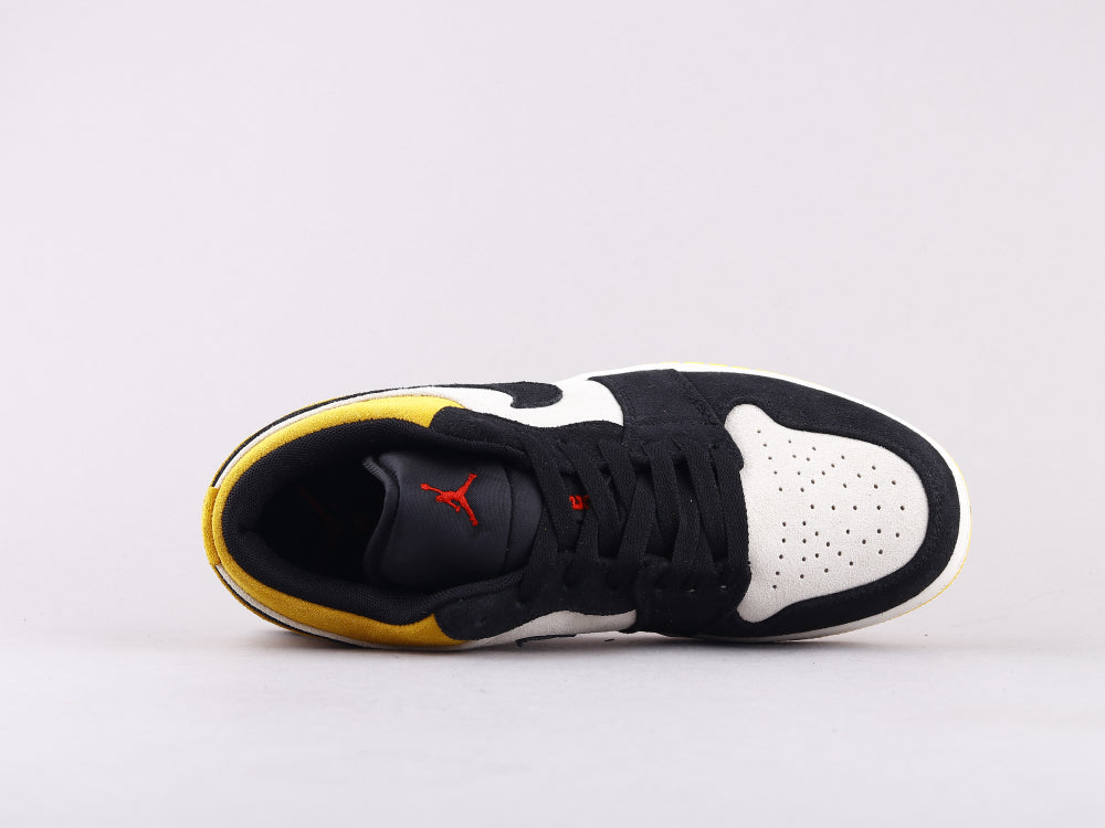 GLM - AJ1 black and yellow toes
