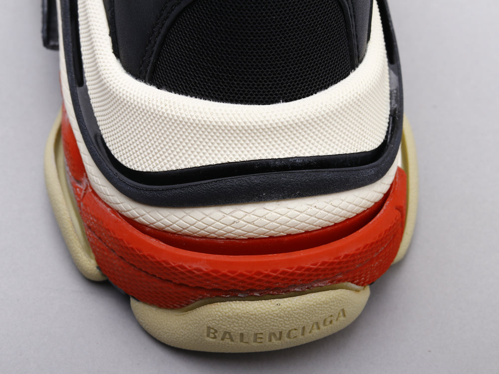 GLM - Bla Triple S Black and Red Sneaker