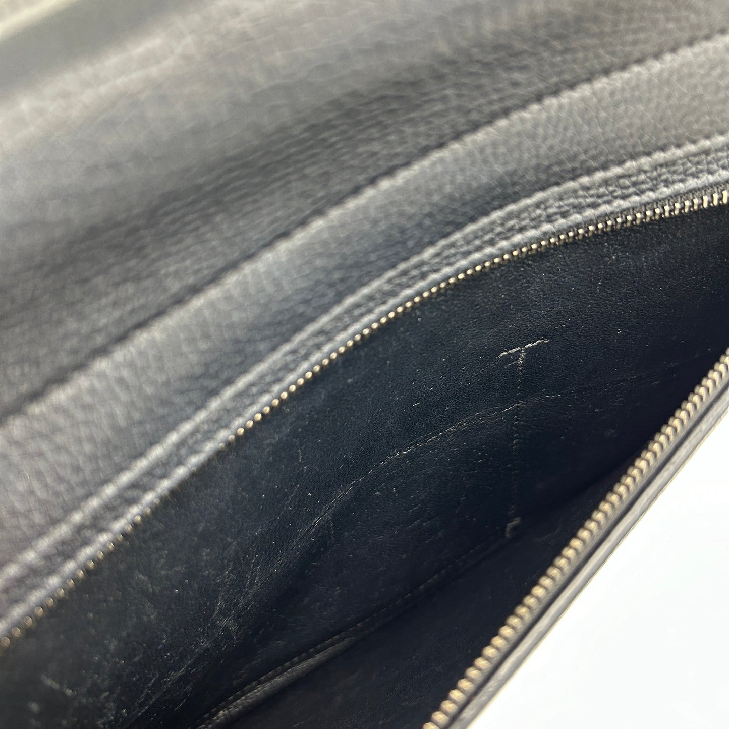 Celine TrapÃƒÆ’Ã‚Â¨ze Black Leather Handbag Medium