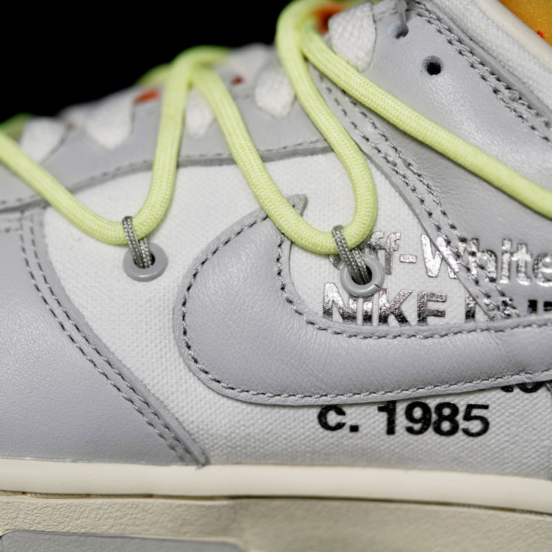 GLM - OW x Dunk (NO.43) green shoelace orange buckle