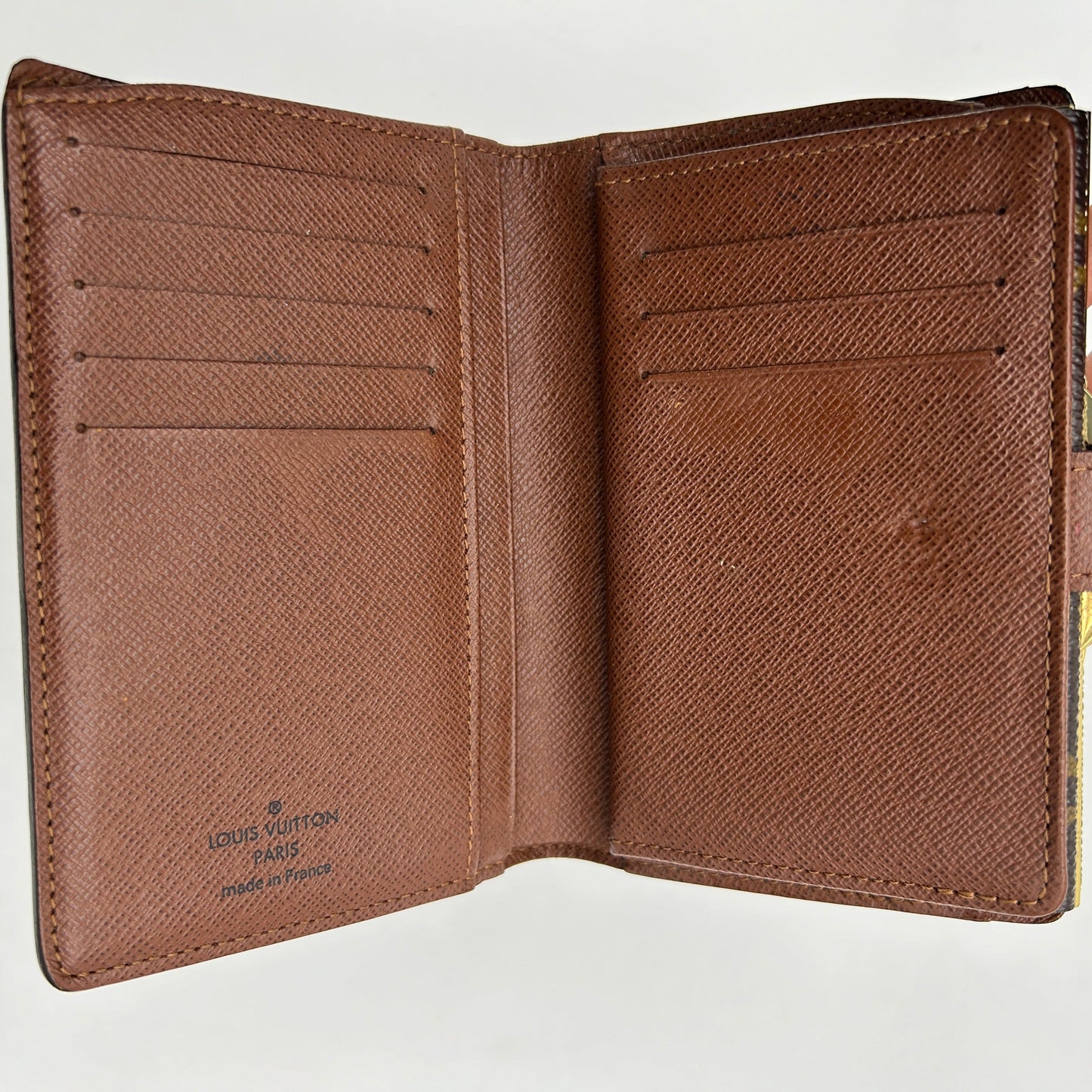 Louis Vuitton Monogram Canvas Port Feuille Vienoise French Purse Wallet lv3323vd