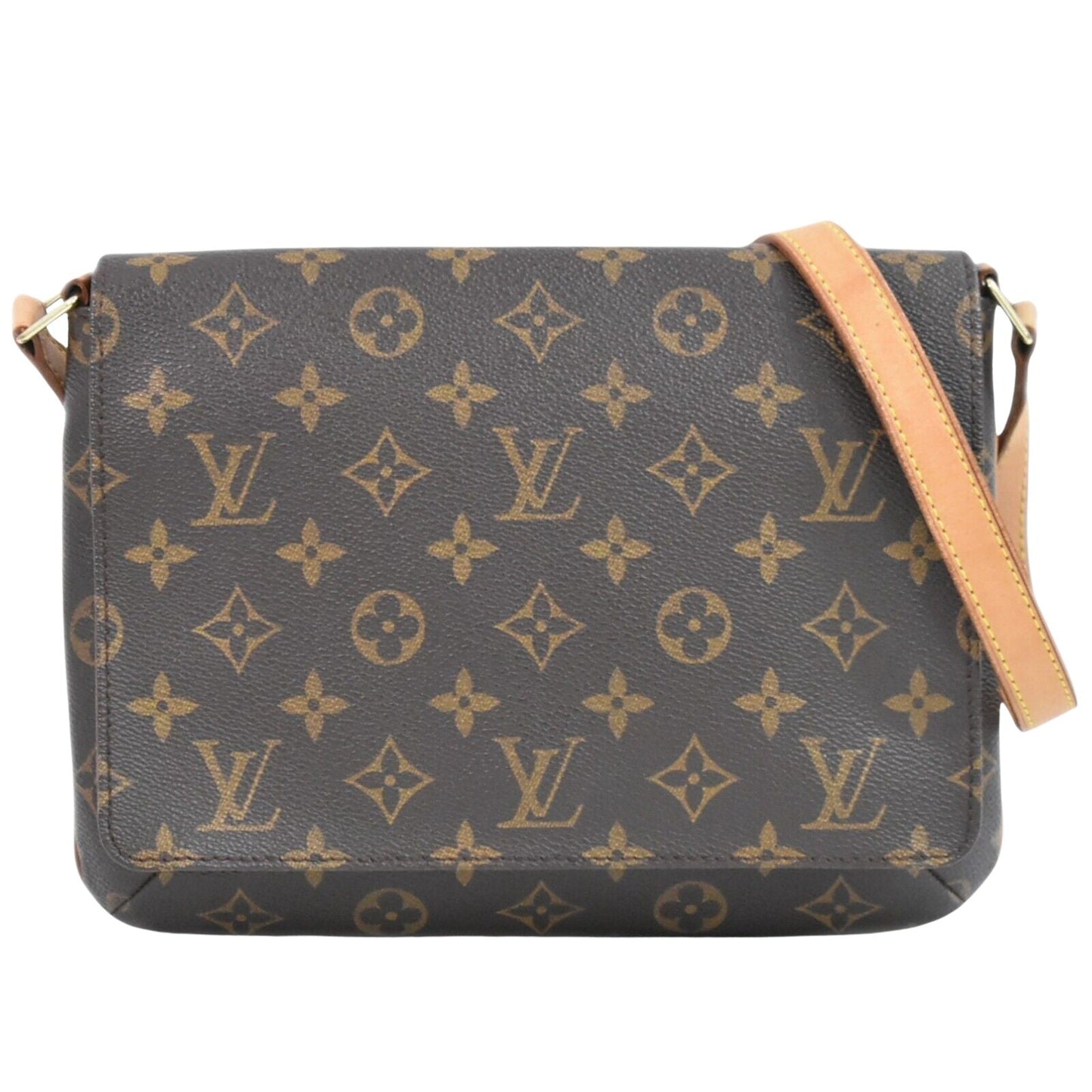 Louis Vuitton Musette Tango  Canvas Shoulder Bag ()
