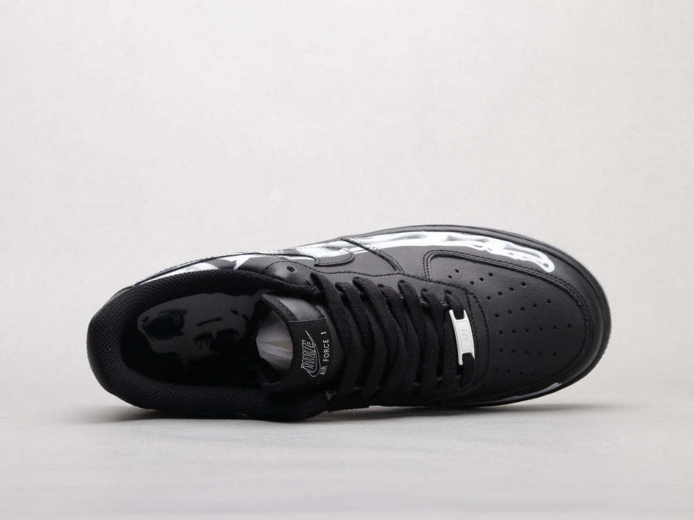 GLM - AF1 Skeleton Halloween Black