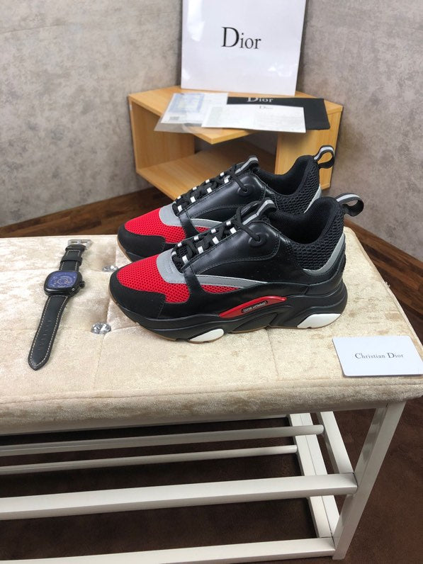GLM - DIR B22 Black And Red Sneaker