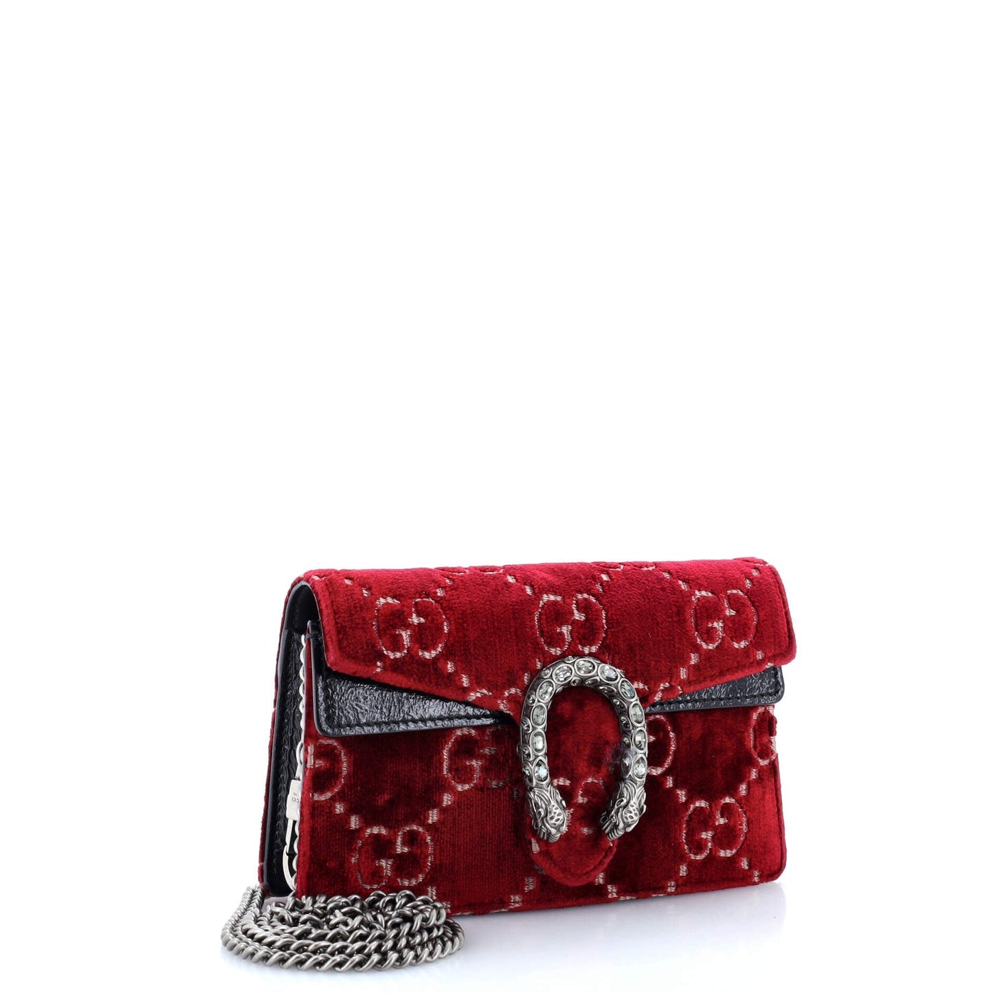 Dionysus Bag GG Velvet Super Mini