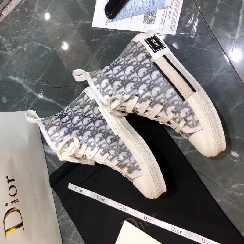 GLM - DIR B23 Technical Canvas White Sneaker
