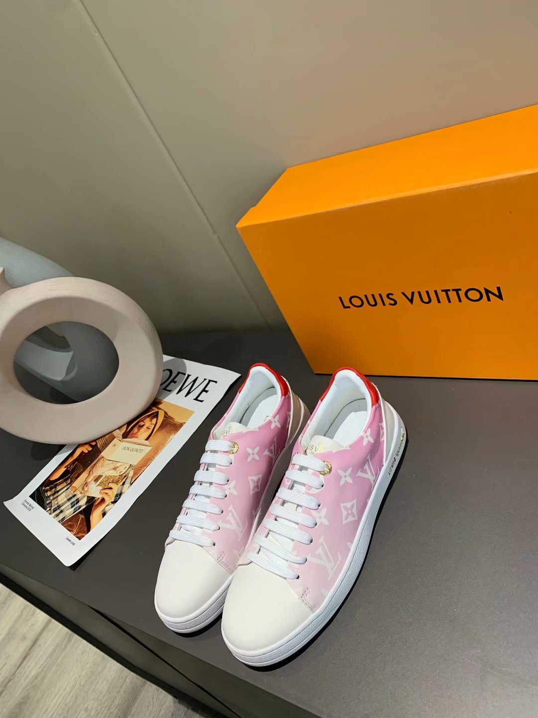 GLM - LUV Time Out Orange White Sneaker