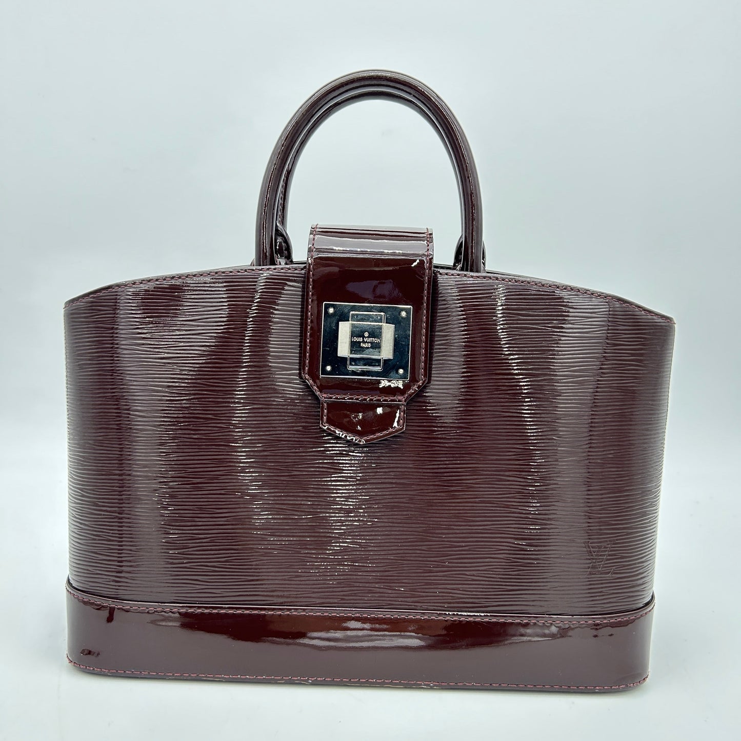 Louis Vuitton Prune Electric Epi Leather Mirabeau PM Bag LA6668