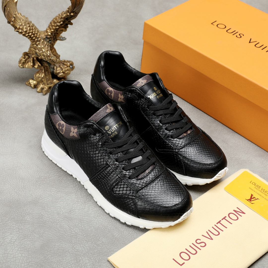 GLM - LUV Run Away Low Top Black Brown Sneaker