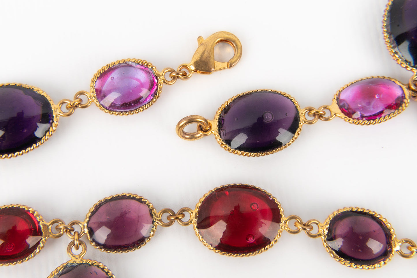Collier en pÃƒÆ’Ã‚Â¢te de verre