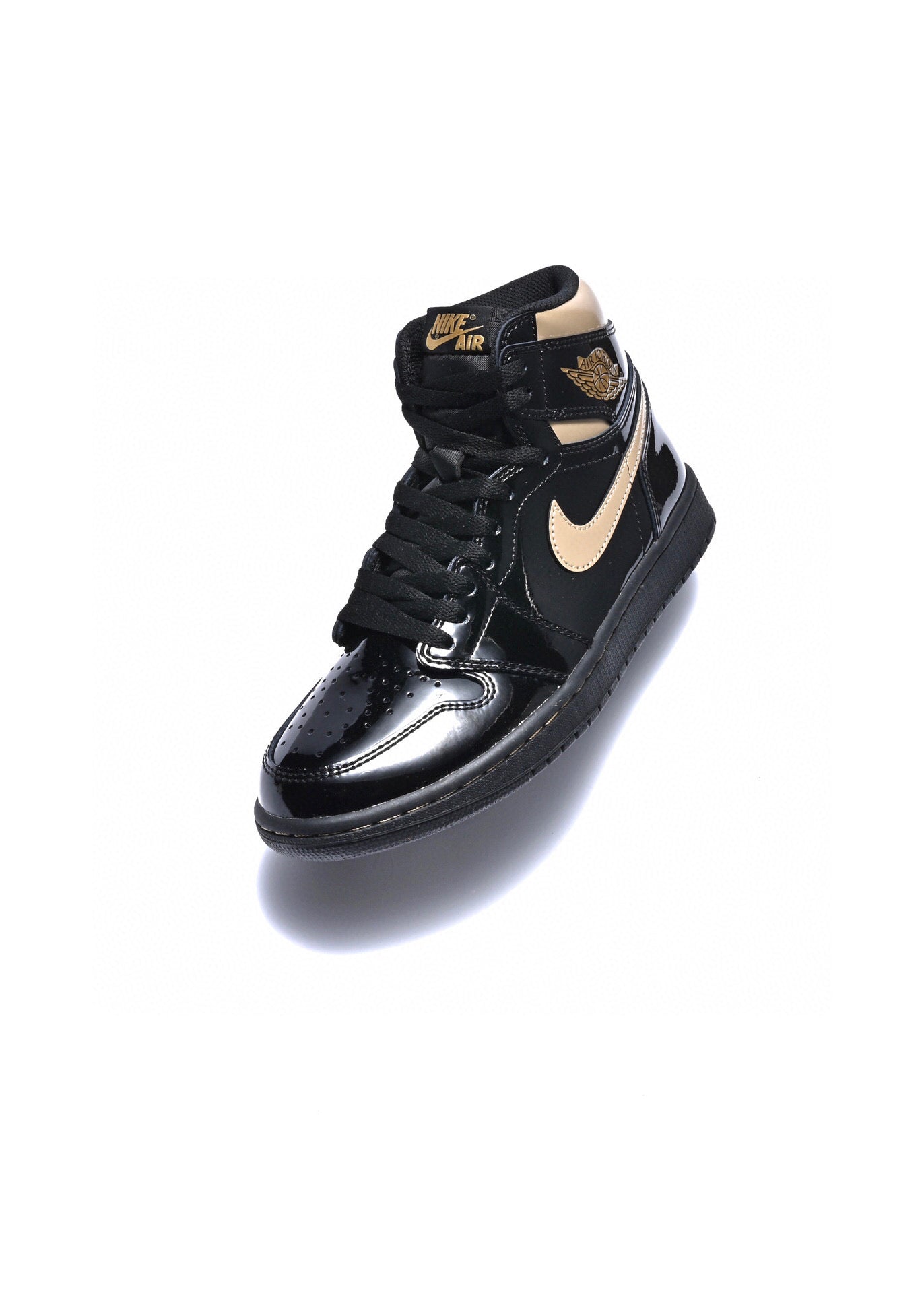 GLM - AJ1 High Black Gold