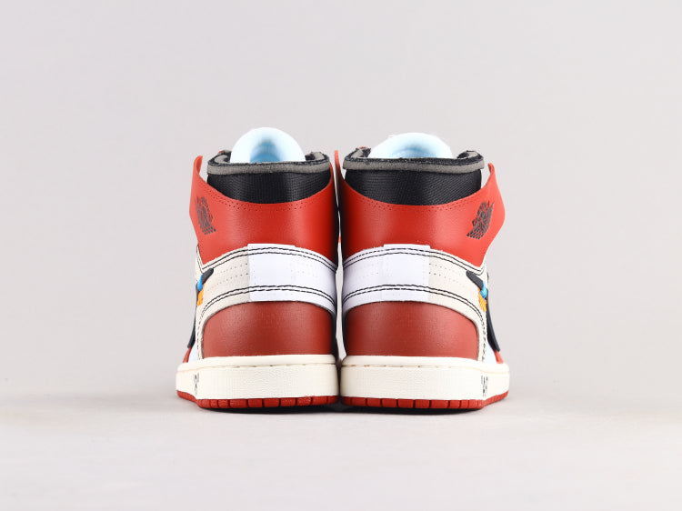 GLM - OW x AJ1 White Red