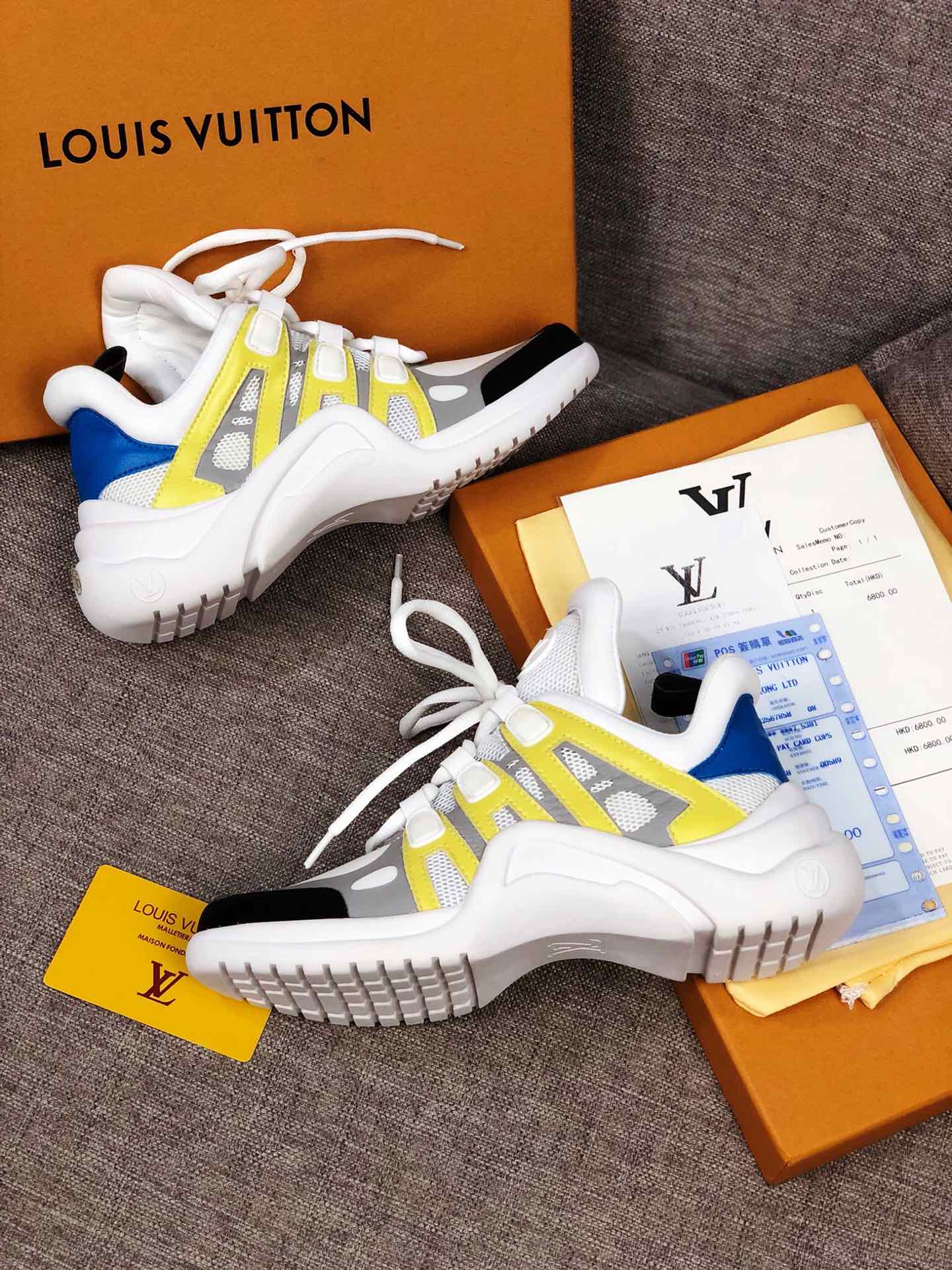 GLM - LUV Archlight Brown Black Yellow Sneaker