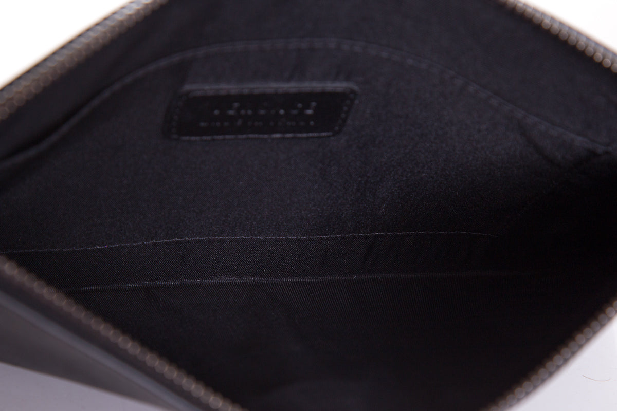 Versace Black Leather Pouch