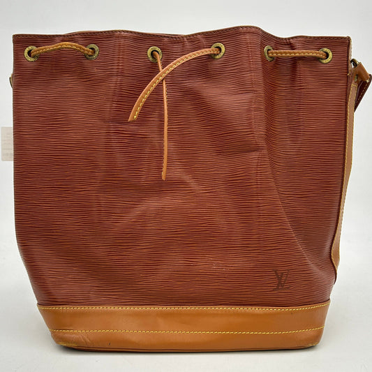 LOUIS VUITTON Epi Noe Shoulder Bag Kenya Brown 2101217551328