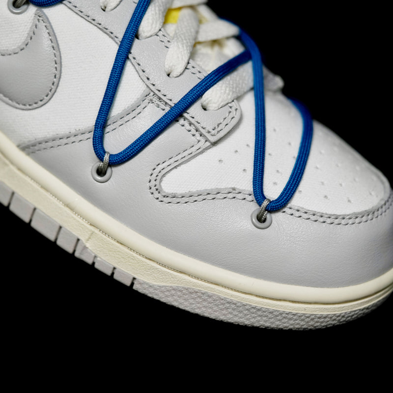 GLM - OW x Dunk (NO.10) blue shoelace yellow buckle