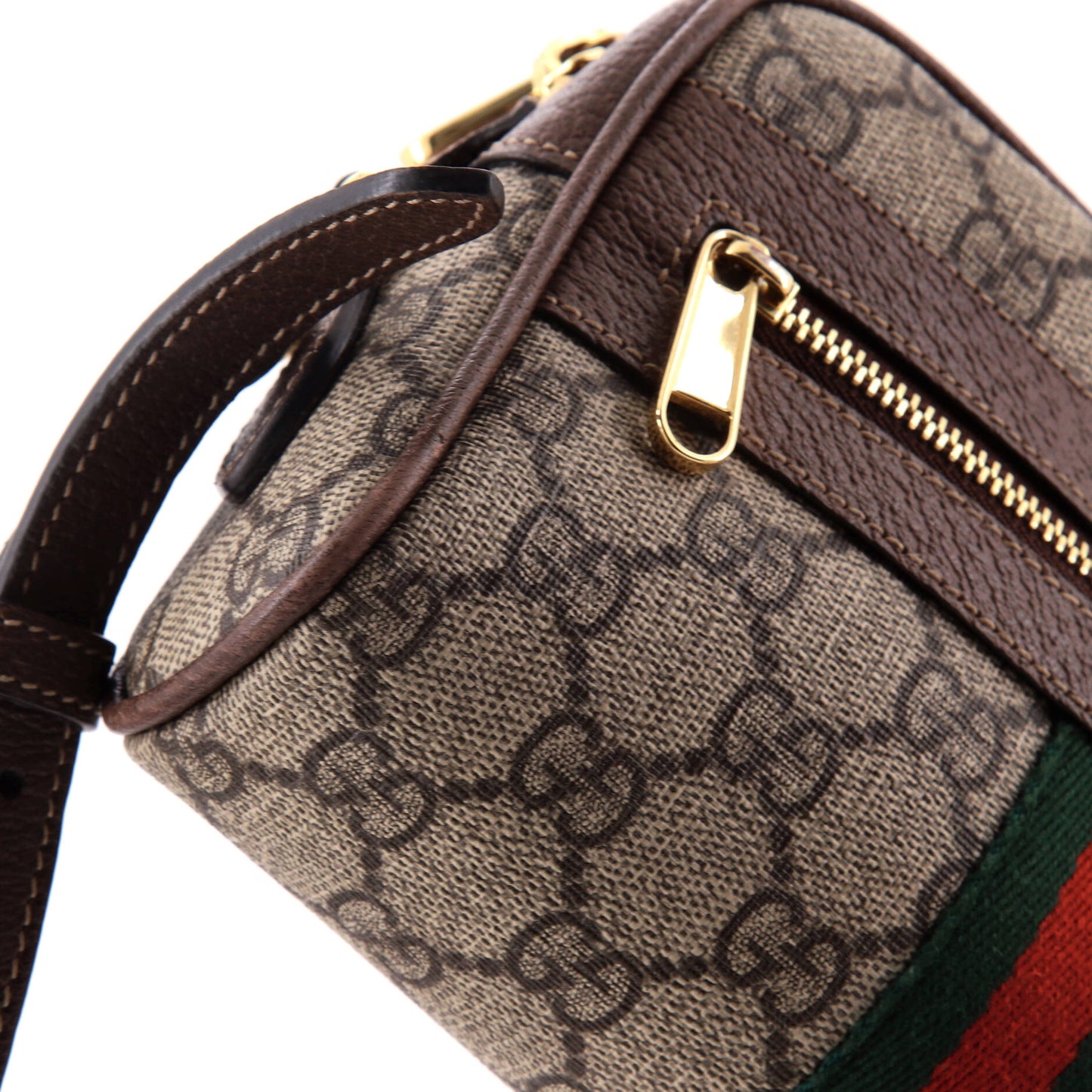 Ophidia Shoulder Bag GG Coated Canvas Mini