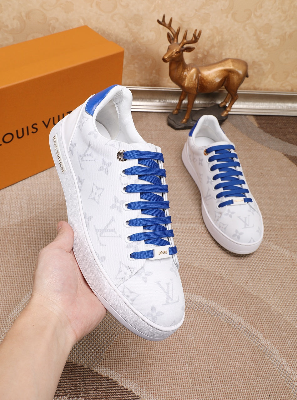 GLM - LUV Time Out Blue And White Sneaker