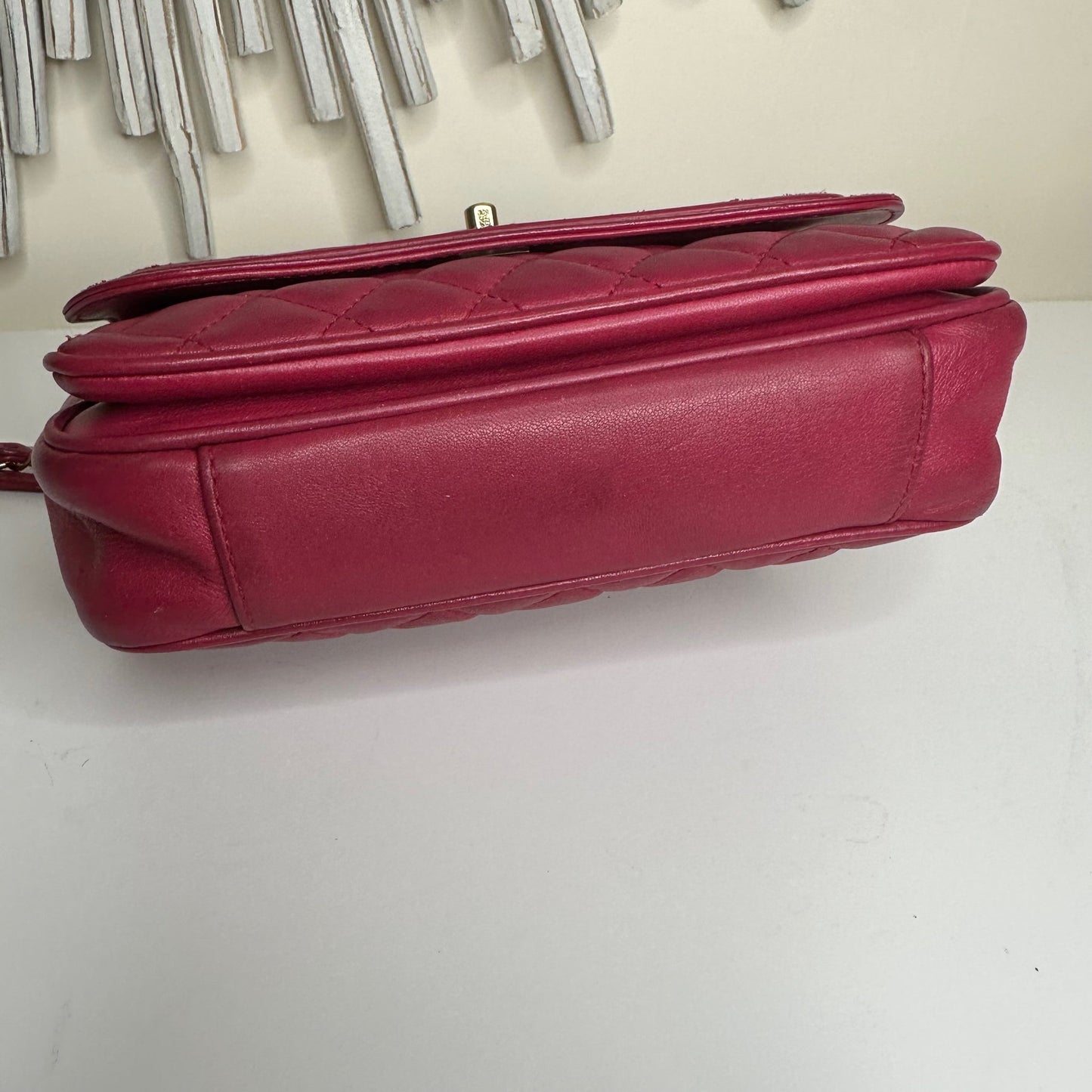 CHANEL Pink Flap Bag