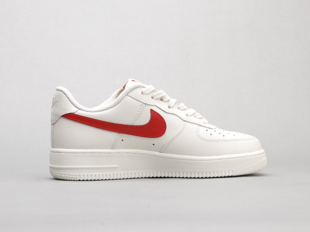 GLM - AF1 retro white red low top