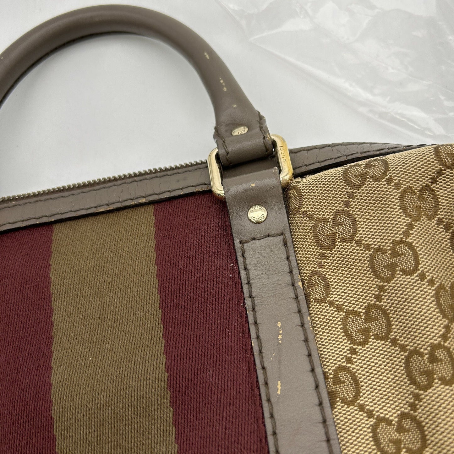 Gucci GG Canvas Boston Bag gu5640cc
