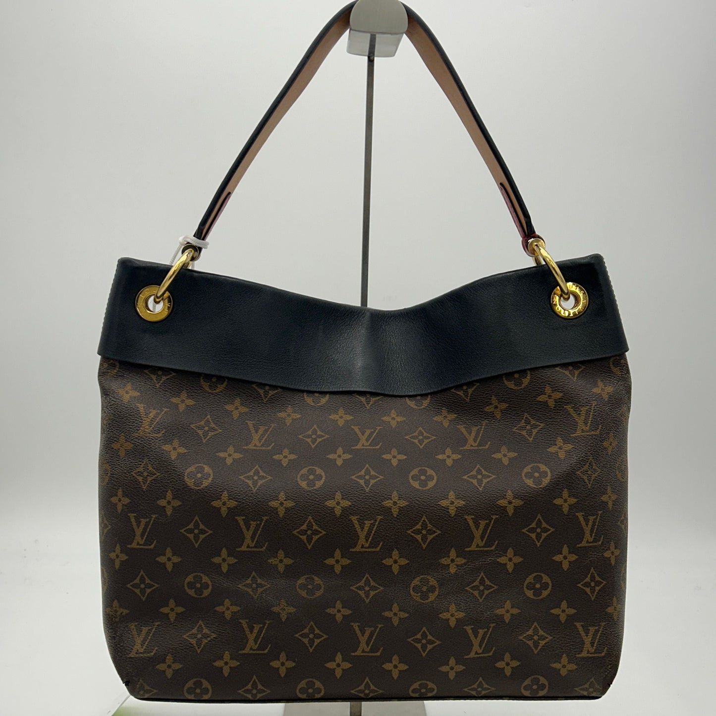 LOUIS VUITTON Noir Monogram Tuyle Lee Hobo LA27497