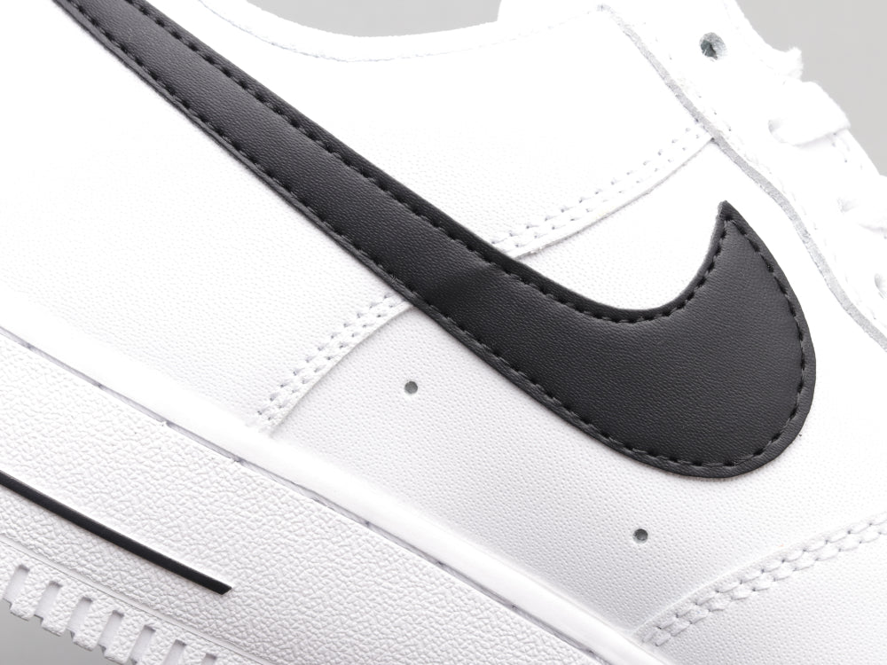 GLM - AF1 White and black low gang