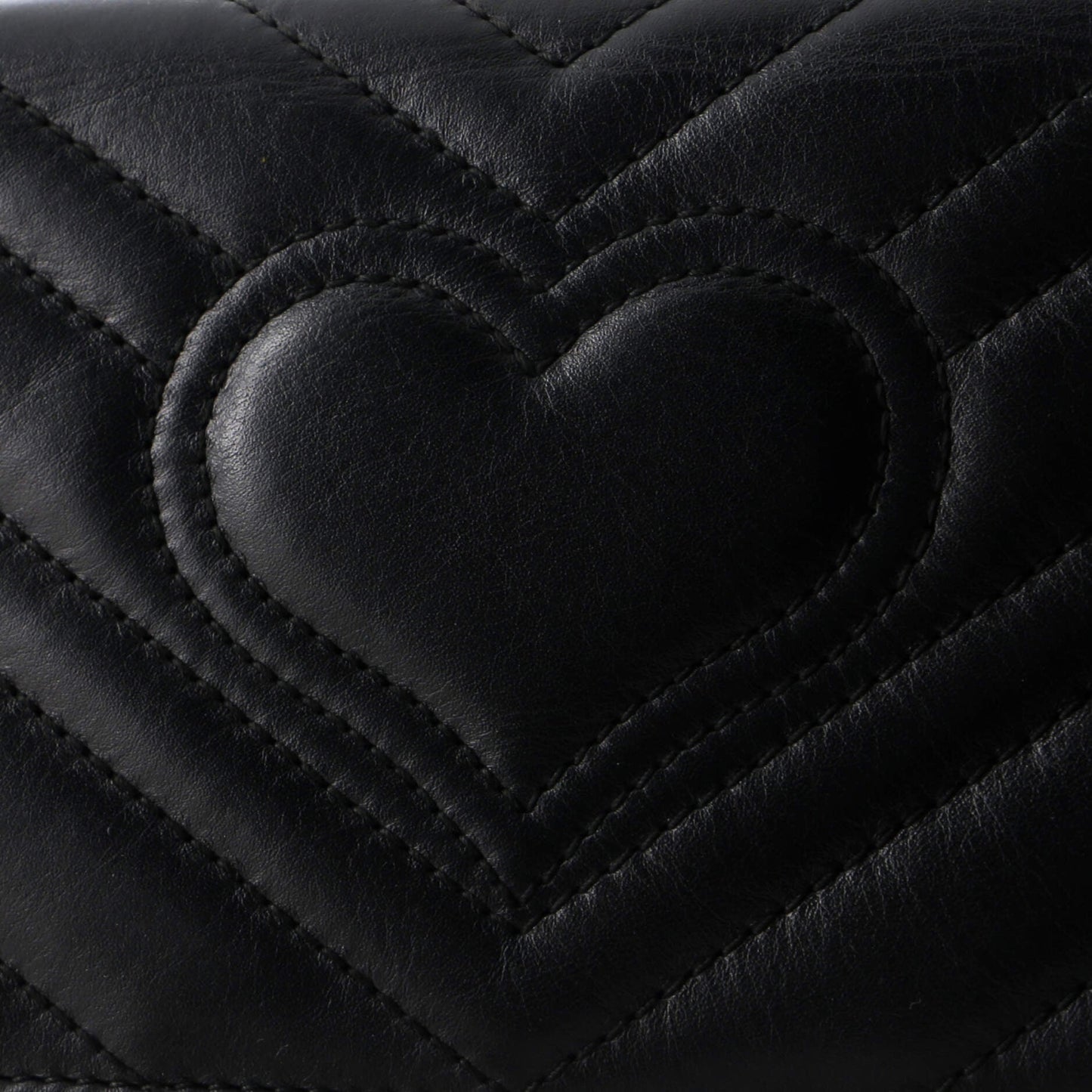 GG Marmont Chain Flap Bag Embellished Matelasse Leather Mini