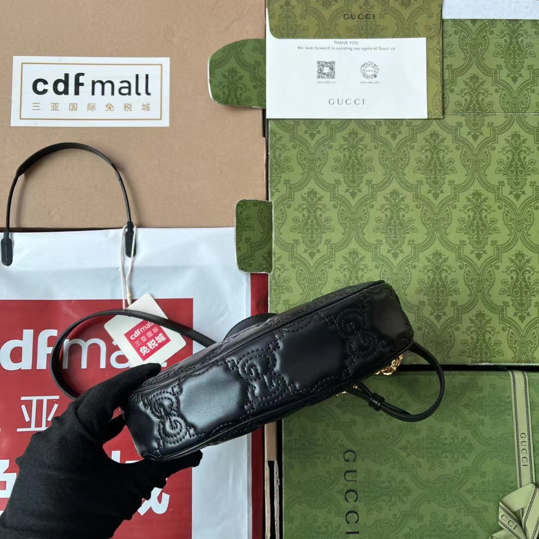 GC605 GG MatelassÃ© Mini/Small bag / HIGHEST QUALITY VERSION
