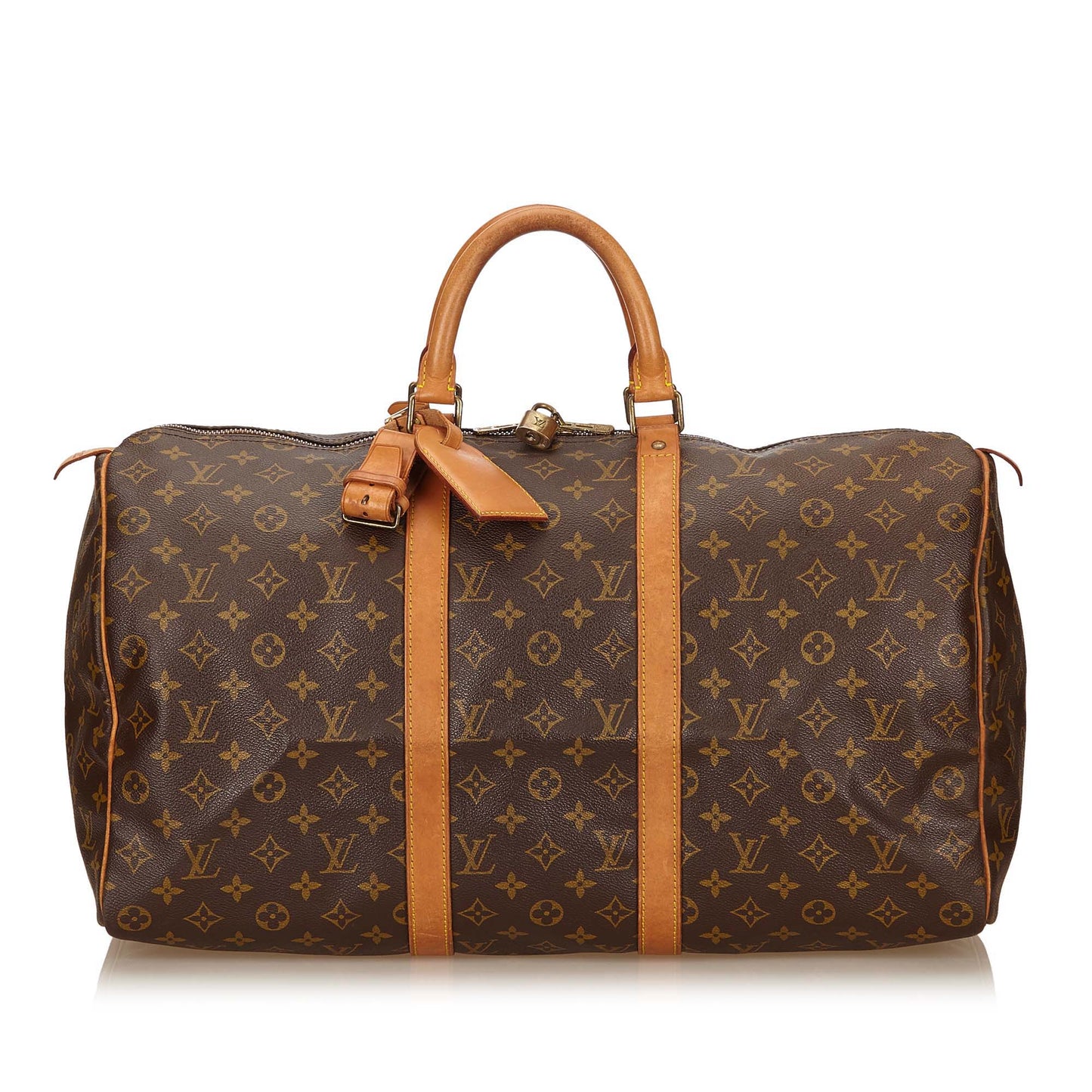 Louis Vuitto Keepall 50 Monogram Canvas Travel Bag