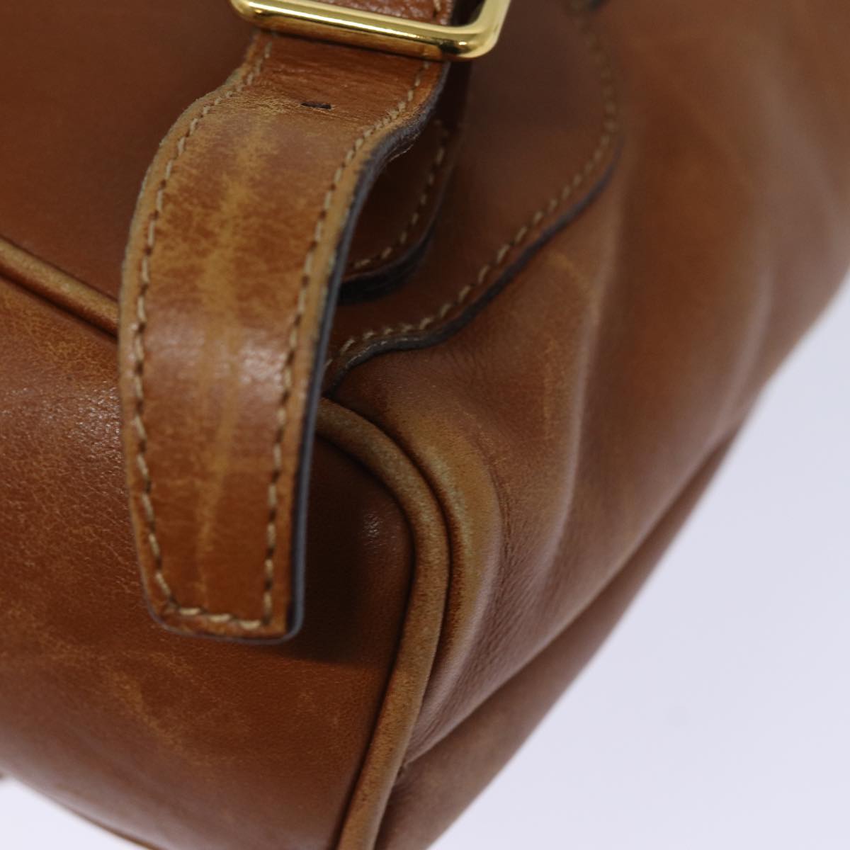 GUCCI Bamboo Backpack Leather Brown 003 1705 0030 80071