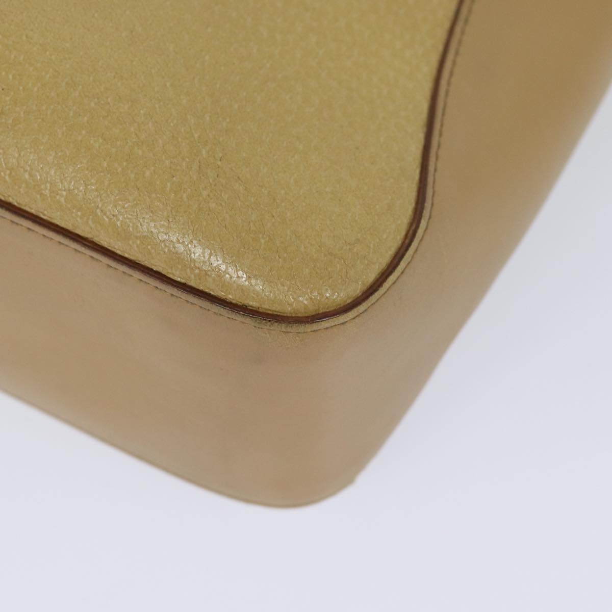 GUCCI Hand Bag Leather Beige 002 1135 80121