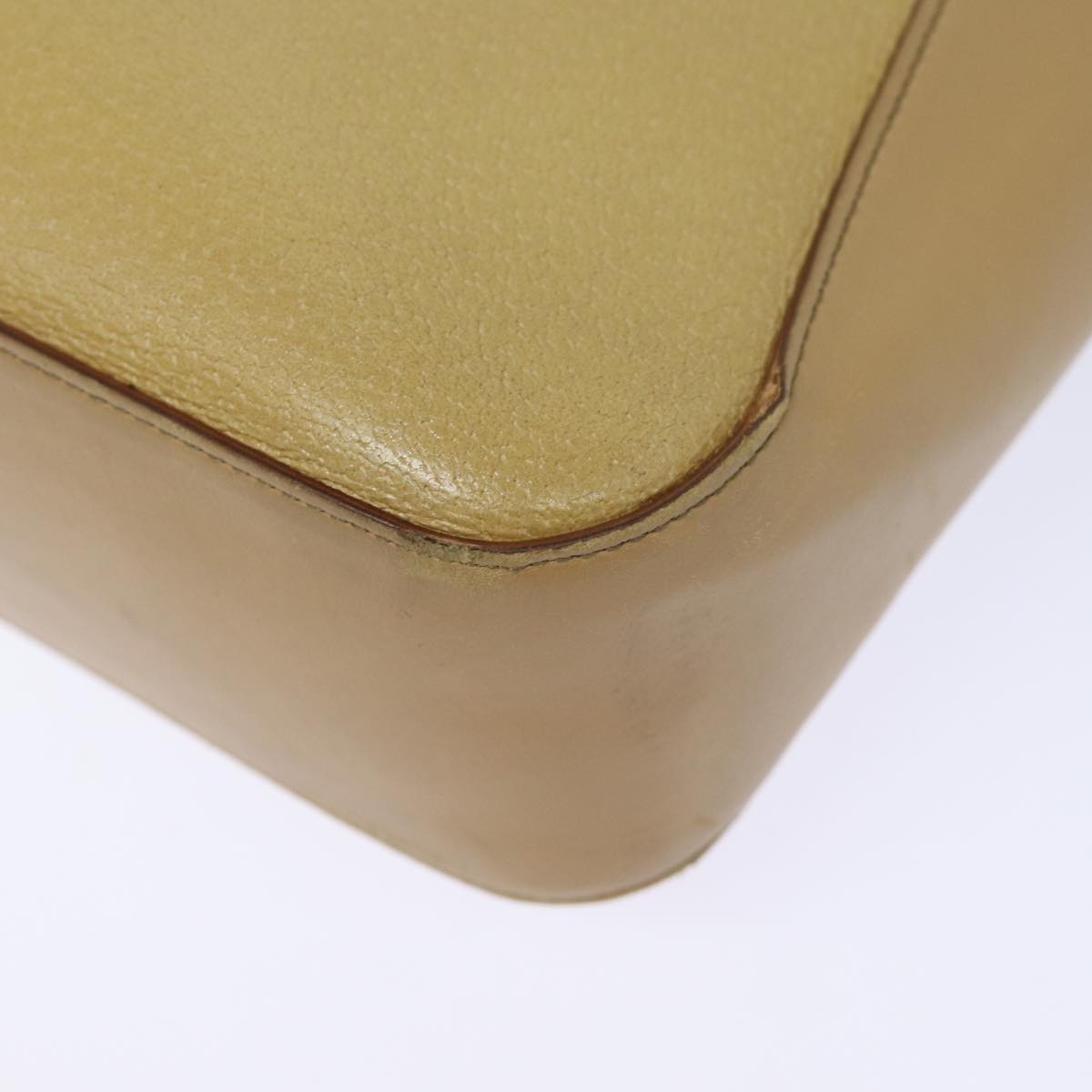 GUCCI Hand Bag Leather Beige 002 1135 80121