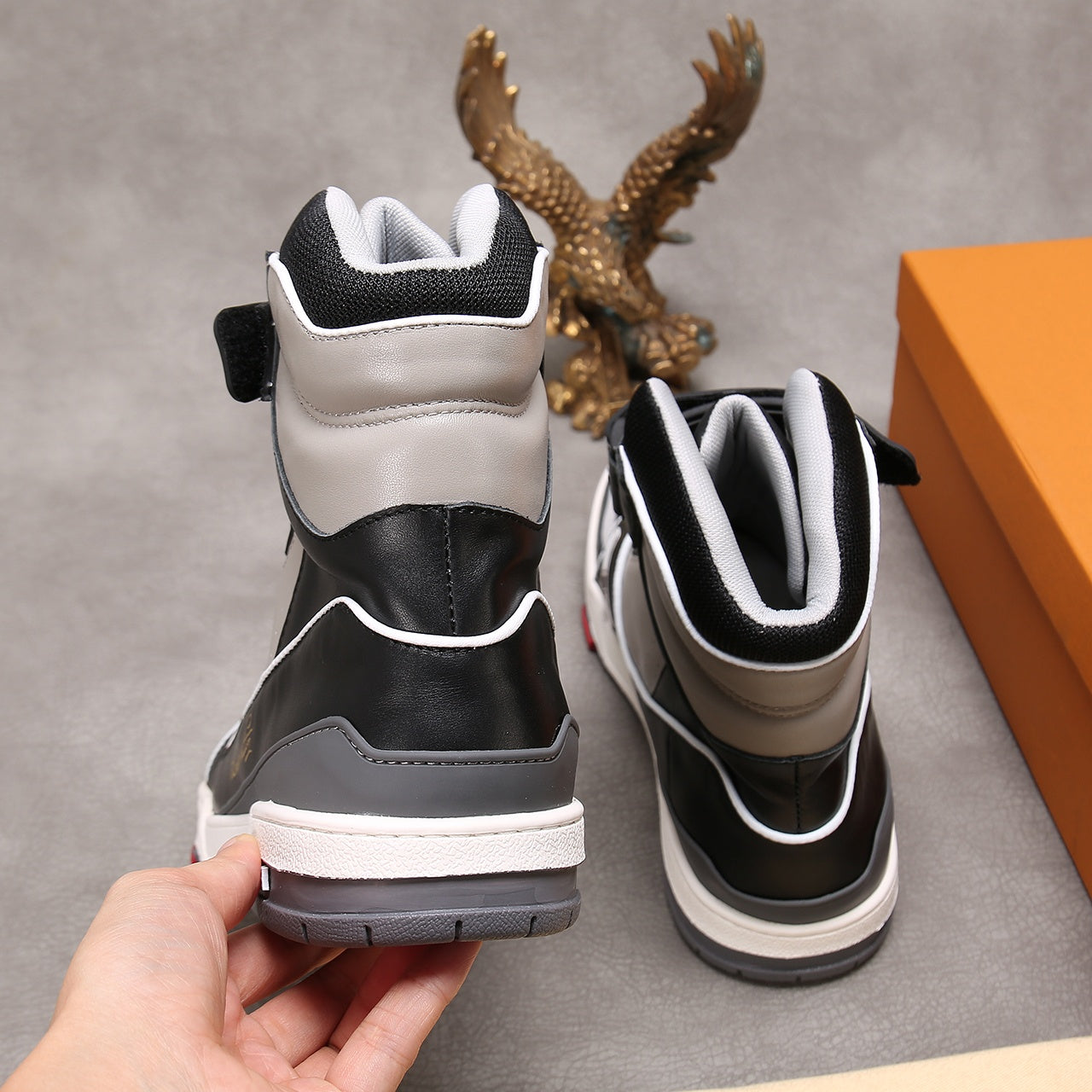 GLM - LUV Traners Inspired Black Gray Sneaker