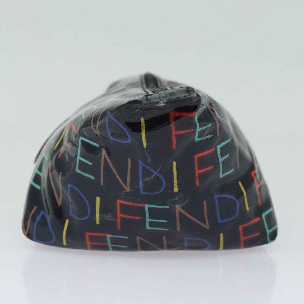 FENDI Pouch patent Black 80210
