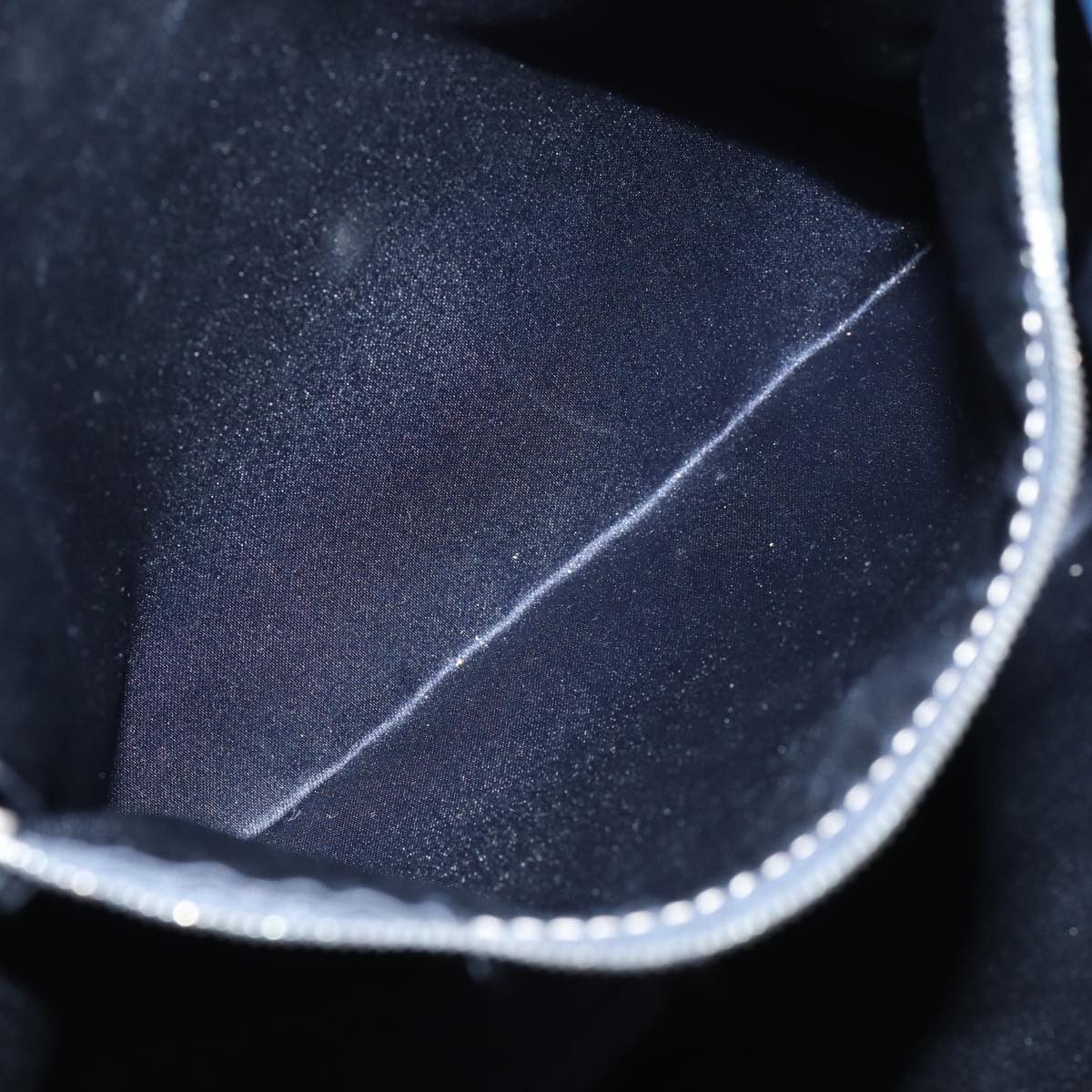 FENDI Zucchino Canvas Tote Bag Navy 80245