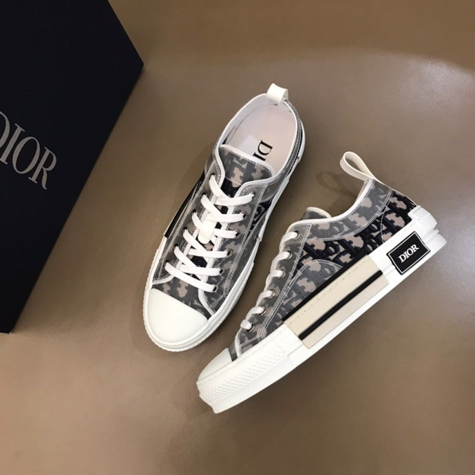 GLM - DIR B23 Black and White LOW-TOP SNEAKER
